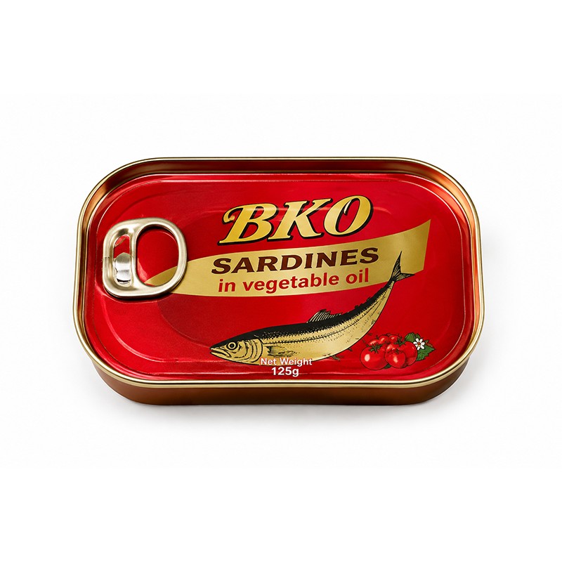 Sardina Enlatada En Aceite Vegetal