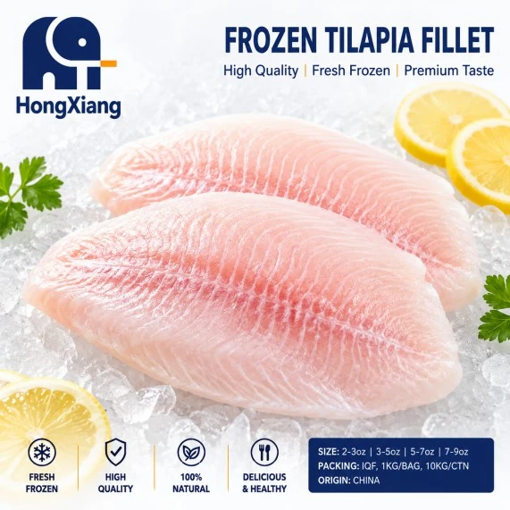 Filete De Tilapia Congelado Premium